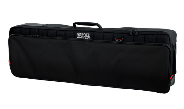 PRO-GO SERIES SLIM 61-NOTE KEYBOARD BAG WITH MICRO FLEECE INTERIOR AND REMOVABLE BACKPACK STRAPS